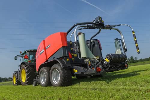 Kuhn FBP 3135 Bale Pack baler wrapper combination